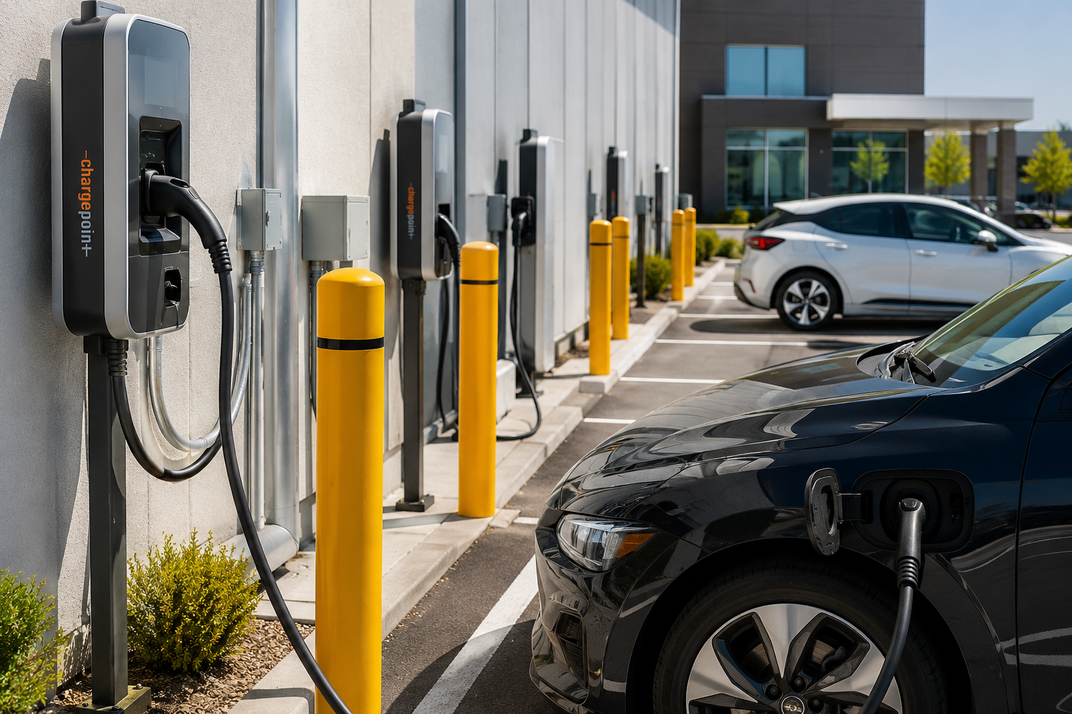 Commercial EV Charger Installation Commercial EV Charger Installation