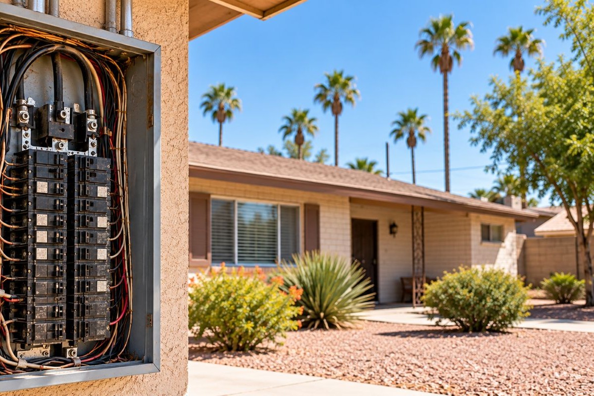 Open Breaker Panel in Maryvale AZ